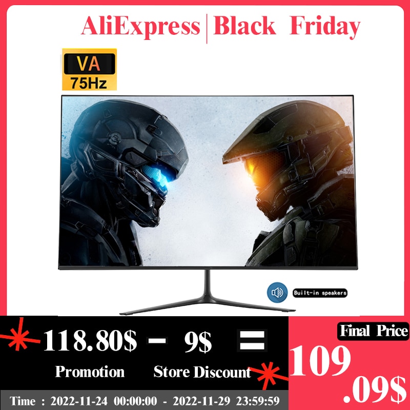 24 ġ  75HZ 1080P ũž LCD ÷ PC  VA   FHD ǻ ȭ  ÷  ÷ HDMI